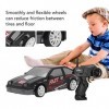 Ayayu Voiture télécommandée, USB Rechargeable 1/24 RC Drift Race Car avec 6 Road Blocks, 35m Range RC Car Toy for Kids Boy Gi