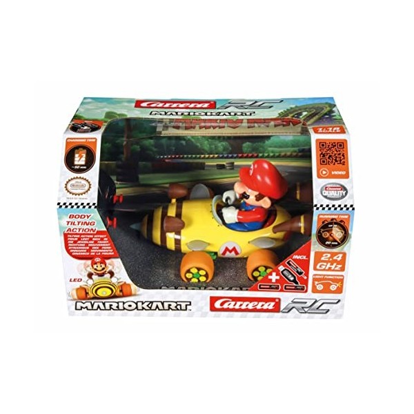 Carrera RC Kart TM Bumble V, Mario, 370181064, Multicolore