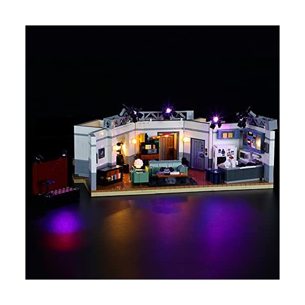 LIGHTAILING Jeu De Lumières Compatible avec Lego 21328 Ideas Seinfeld Modèle en Blocs De Construction：Version Télécommande - 