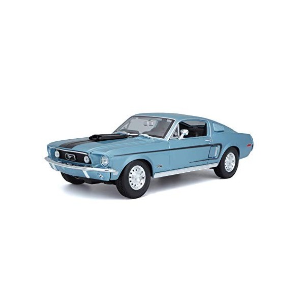 Maisto - M31167 - Voiture - Ford Mustang GT Cobra Jet 1968 1/18 - Couleur aléatoire