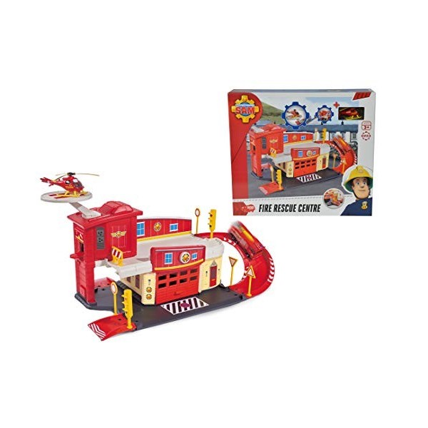 Dickie Toys - 203099623 - Caserne de pompiers - Fireman Sam - Radiocommane - Echelle 1/64