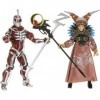 Lot de 2 figurines PR Power Rangers Lord Zedd et Rita Repulsa Lightning Collection – Collection 25th Anniversary – Personnage