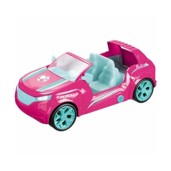 Mondo Motors - Mattel Barbie Cruiser - SUV cabriolet cruiser radiocommandé pour enfants de Barbie - détails réalistiques - co