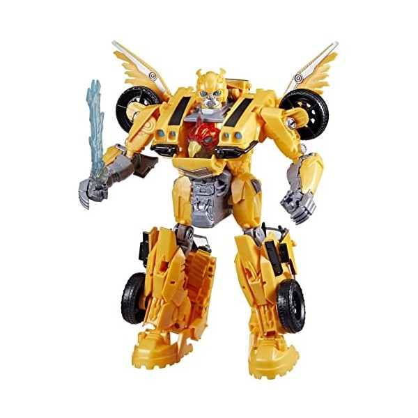 Transformers: Rise of The Beasts, Figurine Bumblebee Beast-Mode, 25 cm, 6 Ans et Plus