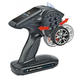 Carson 500500053 FS 2K Reflex Wheel Pro 3 2.4G Bec-Accessoires de véhicule, compatibles pour Kits, modélisme, y Compris récep