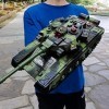 PTTYDDY Réservoir Télécommandé Qui Tire Airsoft War Fighting Battle Tank Toy Avec LED Indicateurs De Vie Sons Réalistes Cool 