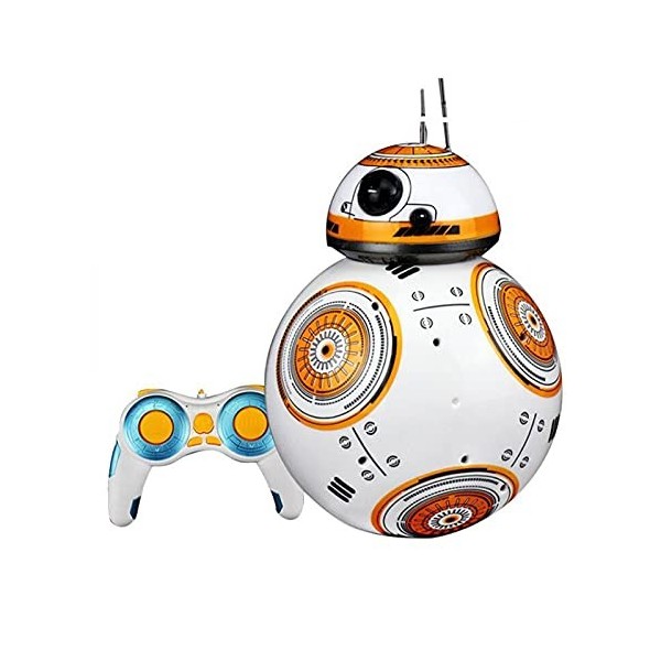 PCARM Mise à niveau du modèle 2.4G Télécommande RC BB-8 Robot Droid BB 8 Ball Robot Intelligent Enfants Jouets Cadeaux Avec S