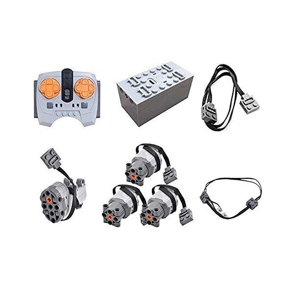 BANDRA Technic Power Functions Kit déclairage moteur et télécommande compatible LEGO