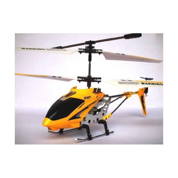 Hélicoptère RC Syma S107-G - couleur : jaune - bleu ou rouge