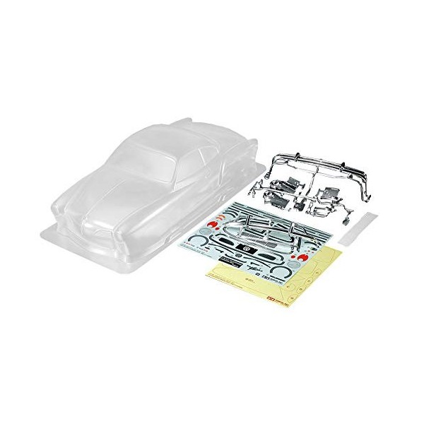 Kit Carrosserie Transparent TAMIYA 51617 - Pour Modèle Réduit Citroën 2CV Rallye, échelle Variable