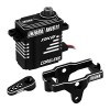 INJORA Micro Numérique Servomoteur 11KG sans Noyau Couple Elevé avec Klaxon et Servo Plateau pour TRX4M 1/18 RC Crawler Upgra