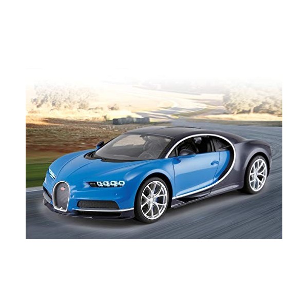 Jamara 40513- Bugatti Chiron 1:14 - Voiture Radiocommandée - Bleu