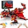 HOGOKIDS Jouets Dragon télécommandés pour Enfants - Technic Télécommande et Contrôle APP Jouets Dragon 485 Pièces Jouets de C