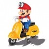 Carrera RC Super Mario Odyssey Scooter – Véhicule radiocommandé avec batterie rechargeable – Jouet pour enfants à partir de 6