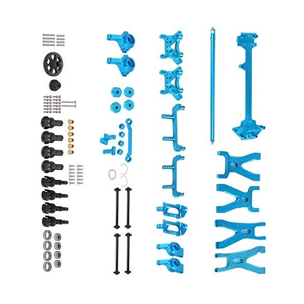 Kit de pièces de rechange de voiture RC portable, Kit de pièces de rechange de mise à niveau de voiture RC de taille compacte