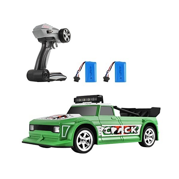 Duisger Voiture télécommandée, échelle 1:16 2.4G Télécommande Drift Car High Speed 4WD Racing Pickup Truck avec Extra Drift T