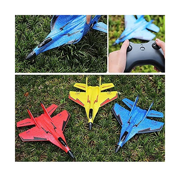 Planeur électrique RC, MiG-530 EPP Avion de Chasse de Télécommande Drone Modèle Enfants Jouet Mini RC Combat Fixé Aile RC Avi