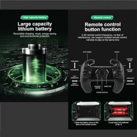 LTLWSH Voiture Télécommandée, Véhicule RC Rechargeable à léchelle 1/12 pour Enfants, Voiture de Course RC Spray Drift, Haute