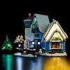 HYQX Kit de LED avec Télécommande pour Lego 10293 La Visite du Père Noël ,Jeu De Lumières Compatible avec Lego 10293 Santas 