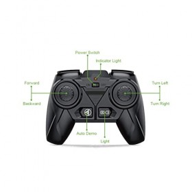 KOCAN Tracteur télécommandé, Jouet de Tracteur télécommandé à léchelle 1&nbsp;: 24 2,4 GHz avec Pince de remorque balles de Foin 