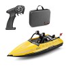 Duisger WL917 RC Bateau 2.4GHz Télécommande Bateaux RC Jet Boat 16km/h RC Bateau Jouet Cadeau pour Enfants Adultes Garçons Sa