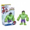 Marvel Hasbro Spidey et Ses Amis fantastiques – Hulk, Figurine de Super-héros de 10 cm, pour Enfants à partir de 3 Ans, Multi