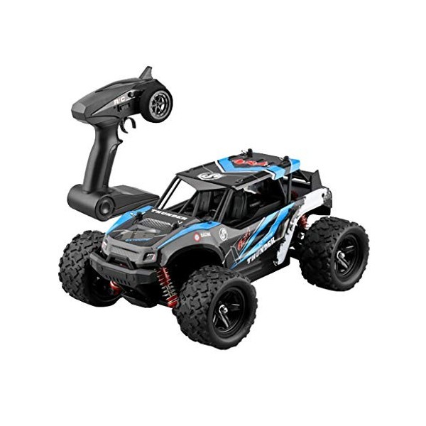 DJFEI Voiture Télécommandée Jouet, 4WD RC pour Véhicule 50km / h High Speed ​​RC Off-Road Truck 1:18 RC Voiture de Course éle