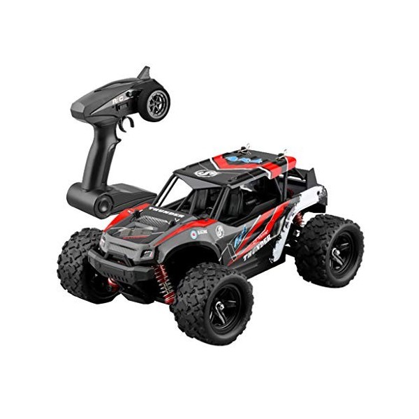 DJFEI Voiture Télécommandée Jouet, 4WD RC pour Véhicule 50km / h High Speed ​​RC Off-Road Truck 1:18 RC Voiture de Course éle