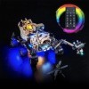 Kit déclairage télécommandé pour Lego NASA Mars Rover Perseverance 42158 modèle Non Lego , kit déclairage LED pour NASA Ma