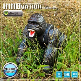 XIAOKEKE Télécommande Gorilla Animal Télécommande Jouet Infrarouge Lumière Et Son Télécommande Orang-Outan Enfant Garçon Fill