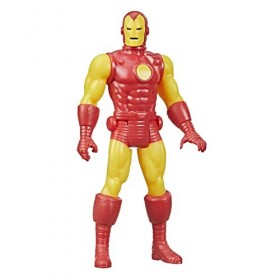 Hasbro Marvel Legends, figurine de collection Retro 375 Iron Man de 9,5 cm
