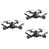 Toyvian Hélicoptère Télécommandé Drone Télécommandé Drone Rc Pliable Quadrirotor Rc Quadrotor Hélicoptère Rc Avion Télécomman