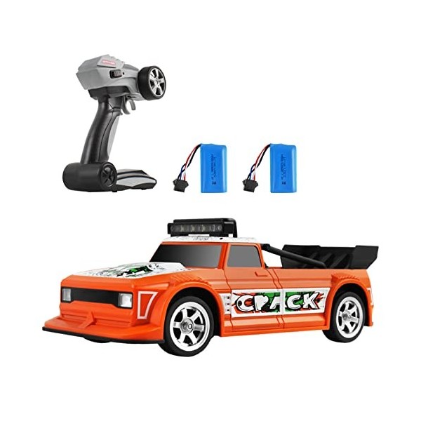 HUIOP Voiture télécommandée,échelle 1:16 2.4G Télécommande Drift Car High Speed 4WD Racing Pickup Truck avec Extra Drift Tire