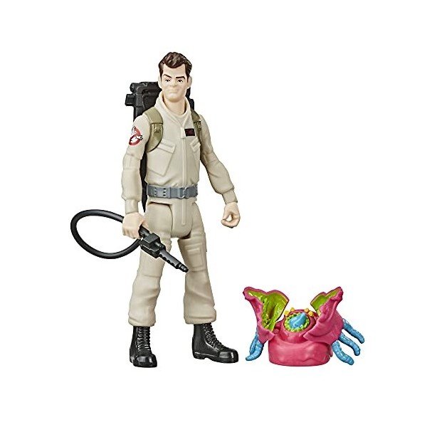 Ghostbusters Fright - Figurine de Ray Stantz avec Figurine de fantôme interactif et Accessoire, Jouets pour Enfants de 4 Ans 