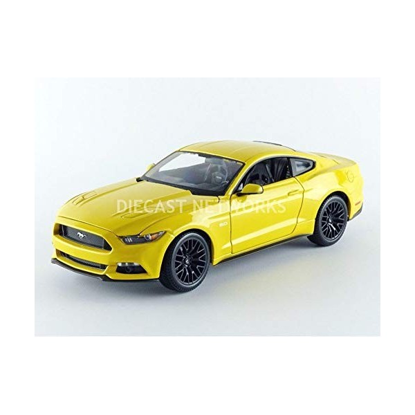 Maisto - 31197Y - Ford Mustang GT - 2015 - Echelle 1/18 - Jaune