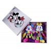 Simba 6315870124 - Coffret Collector Disney Mickey & Minnie 100 ans, Peluche de 33 cm, Édition limitée pour Collectionneurs, 