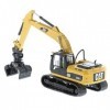 Caterpillar- Diecast Masters 85652-Pelleteuse Accessoires 320D, échelle 1/87e, env. 11,7 x 4,5 x 4,8 cm, dès 14 Ans, 85652, Y