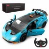 RASTAR Lamborghini RC Car 1:14 Lamborghini Huracán STO Voiture télécommandée Bleu