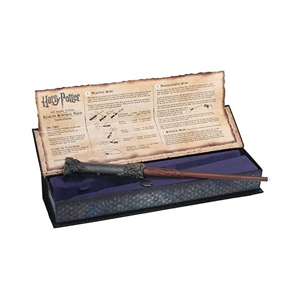 The Noble Collection Harry Potter Remote Control Wand - 13.5in 34cm Programmable Infrared Remote Control - Officially Licen