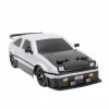 Hiraith RC Drift Car, 1:16 Télécommande Voiture 500mah et Blanc 1:16 4 Roues Motrices 2.4Ghz pour Cadeau