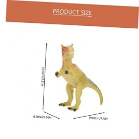 STOBOK 2 Pièces Modèle Animal Jouets De Bureau Jouets Ornements pour Enfants Jouets Éducatifs Ornements De Bureau Accessoires