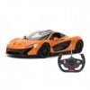 Jamara - Mclaren P1 1:14 Orange Et Noir - Voiture Télécommandée Avec Portières Manuelles