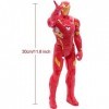 OBLRXM Figurine Iron-Man, Averagers Figurine daction Iron-Man 17 CM Figure Averagers Titan Hero Series Jouet de Collection p