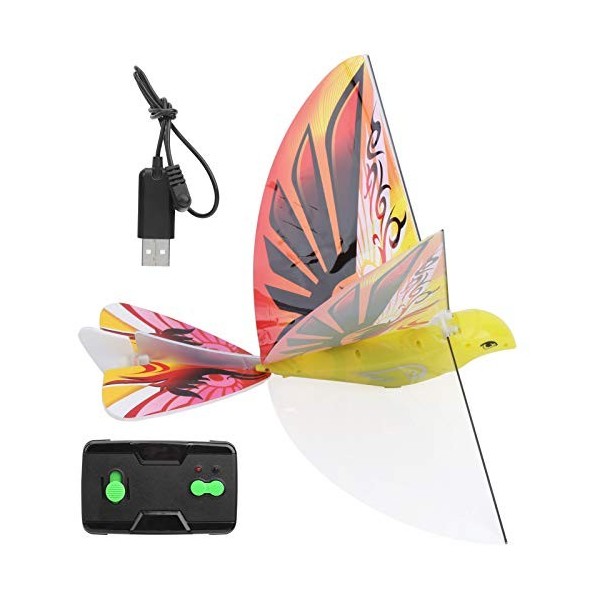 RC Flying Bird Flying RC Bird Drone Jouet pour Enfants 2.4GHz Télécommande Intérieur Extérieur Télécommande Bionic Flapping B