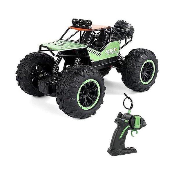 SHESRA 4WD Télécommande Monster Truck Grandes Voitures RC 2.4Ghz sans Fil Électrique Hors Route Véhicule Haute Vitesse Voitur