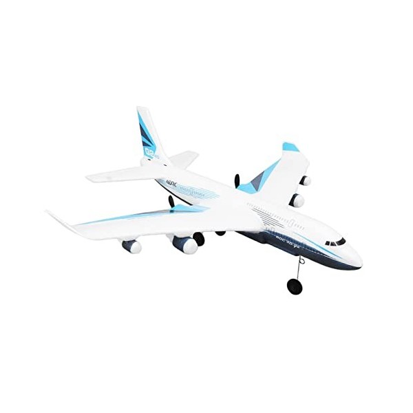 TARSHYRY Planeur télécommandé, Avion télécommandé EPP 2,4 GHz à 2 Canaux pour Endroit Vide 3 Batterie 