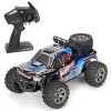 HEBXMF Voiture télécommandée électrique à léchelle 1/18, camion RC descalade tout terrain absorbant les chocs, véhicule tou