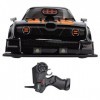 NestNiche 16A04 1/16 Rc Drift Car, Voiture De Sport De Course avec Lumières LED pour Adultes, Garçons, Filles, Enfants, Cadea