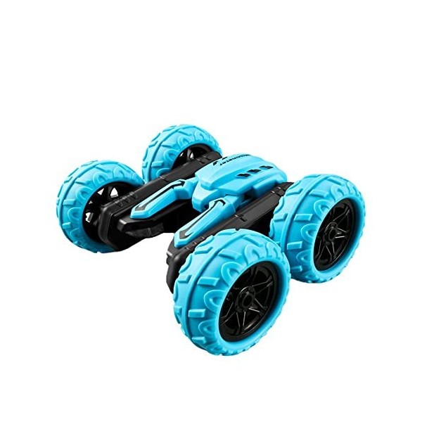 SCOOVY Voiture de Cascadeur RC Anti-Chute, Bras oscillant Double Face à 360 °, Rotation Haute Vitesse 4 Roues motrices, véhic