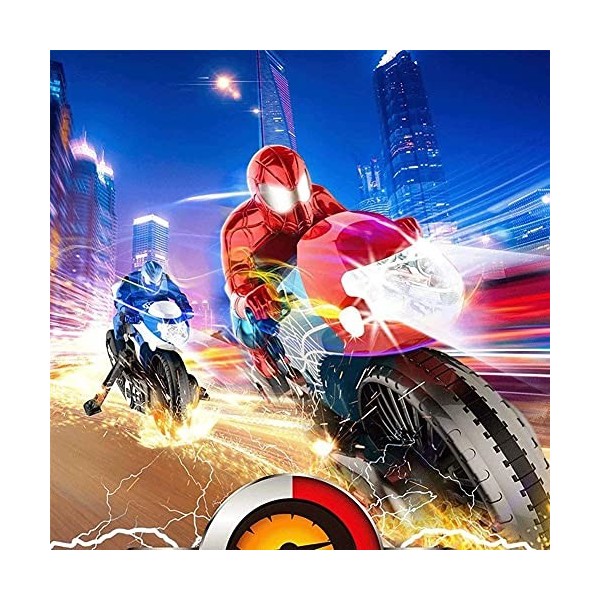 Télécommande haute vitesse Cascade Enfant Enfant Enfant Jeu de moto